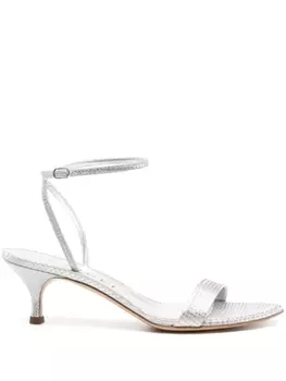 Casadei босоножки Superblade Diadema, серебристый