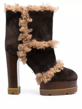 Casadei ботильоны Dolomiti Marica 120, коричневый