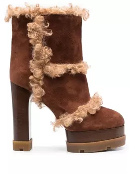 Casadei ботильоны Dolomiti Marica 120, коричневый