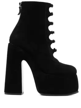 Casadei ботильоны на платформе, черный