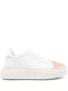 Casadei кроссовки с логотипом, белый