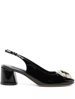 Casadei лакированные туфли, черный