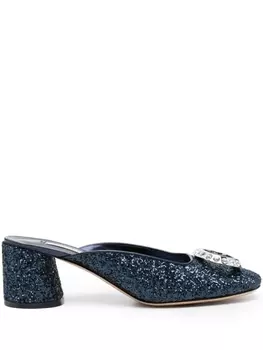 Casadei мюли Ring Cleo 50, синий