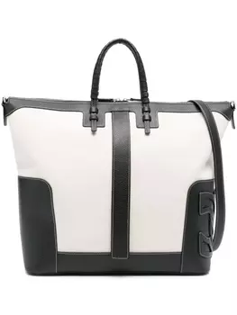 Casadei сумка-тоут C-Style, нейтральный цвет