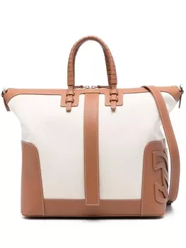 Casadei сумка-тоут C-Style, нейтральный цвет