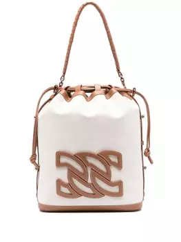 Casadei сумка-ведро Voyage, нейтральный цвет