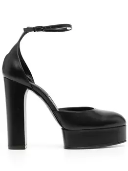 Casadei туфли Betty 130 на платформе, черный