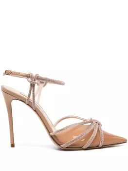 Casadei туфли Blade 100, нейтральный цвет