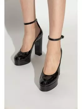 Casadei туфли-лодочки Tiffany с ремешком на щиколотке, черный