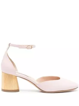 Casadei туфли на блочном каблуке, розовый