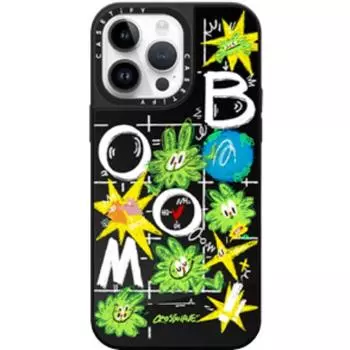 CASETIFY Чехол для телефона, Black Mirror Black Frame (MagSafe)