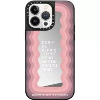 CASETIFY Чехол для телефона, Mirrored black frame (MagSafe)