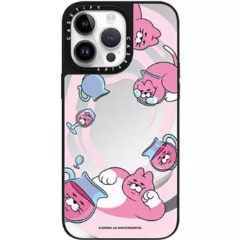 CASETIFY Чехол для телефона, Mirrored black frame (MagSafe)