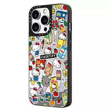 CASETIFY Чехол для телефона, Mirrored black frame (MagSafe)