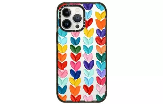 CASETIFY Чехол для телефона, Transparent black frame