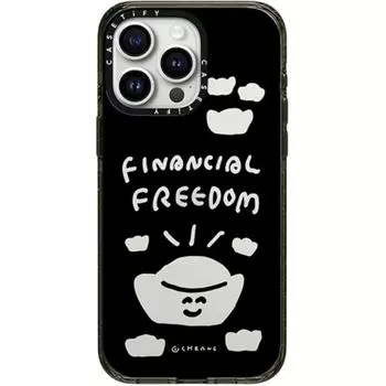 CASETIFY Чехол для телефона, Transparent - black frame