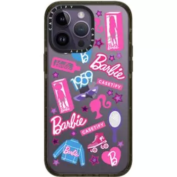 CASETIFY Чехол для телефона, Transparent - black frame