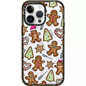 CASETIFY Чехол для телефона, Transparent - black frame