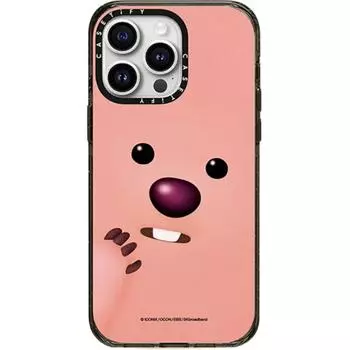 CASETIFY Чехол для телефона, Transparent - black frame