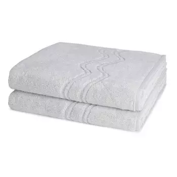 Cashmere feeling Набор полотенец Ross (2 шт), 50x1x100 см цвет chrom