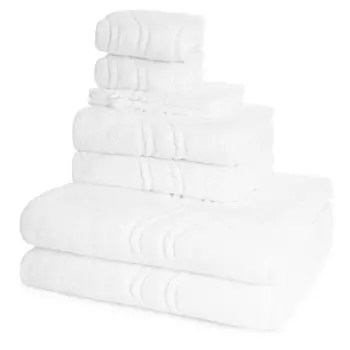 Cashmere feeling Набор полотенец Ross (8 шт), 50x1x100 см, белый