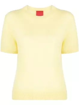 Cashmere In Love топ Sidley тонкой вязки, желтый