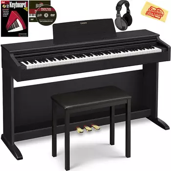 Casio AP-270 Celviano Цифровое корпусное фортепиано - черный с мебельной скамьей AP270BK-COMBO-PRO
