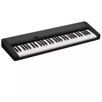 Casio Casiotone CT-S1 61-клавишная портативная клавиатура в стиле фортепиано, черный Casio Music CT-S1BK