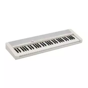 Casio Casiotone CT-S1 61-клавишное портативное пианино с сенсорным откликом Casio Casiotone CT-S1 61 Key Portable Piano with Touch Response (White)
