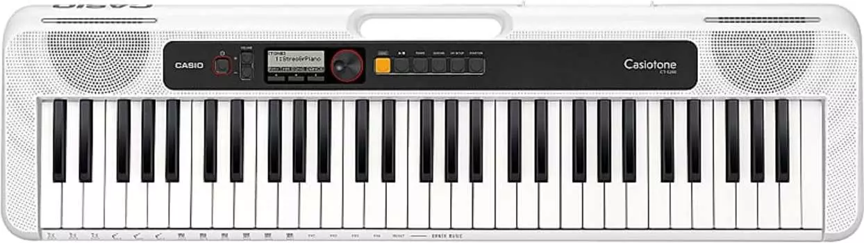 Casio Casiotone CT-S200 61-клавишная портативная цифровая клавиатура - белая CT-S200WE