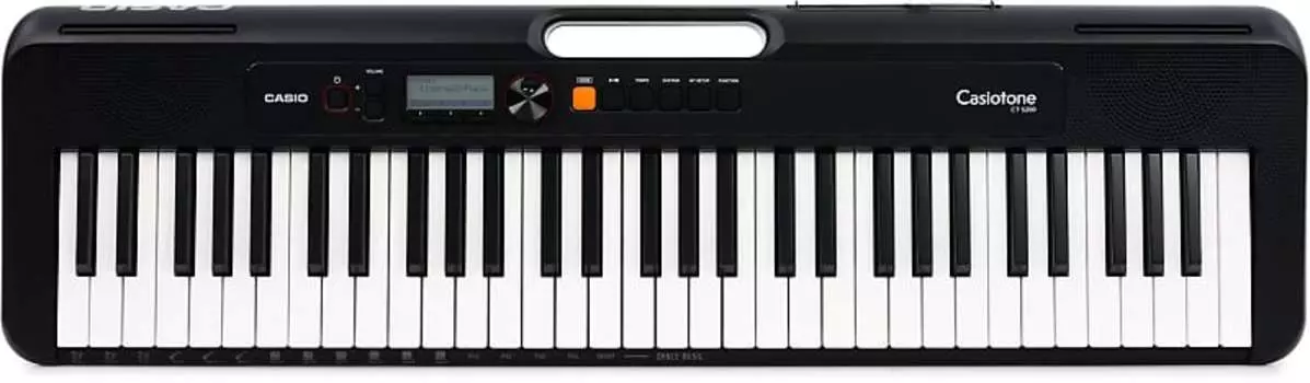 Casio Casiotone CT-S200 61-клавишная портативная клавиатура-аранжировщик - черный CT-S200BK