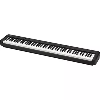 Casio CDP-S160 88-клавишное портативное цифровое пианино с тонким корпусом (черное)