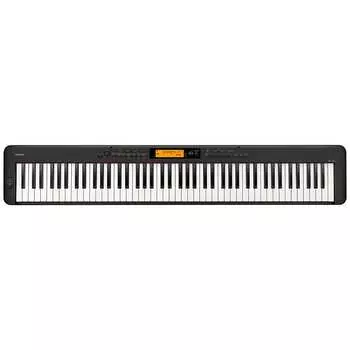 Casio CDP-S360 88-нотное цифровое пианино, черное, с адаптером переменного тока, пюпитром и педалью