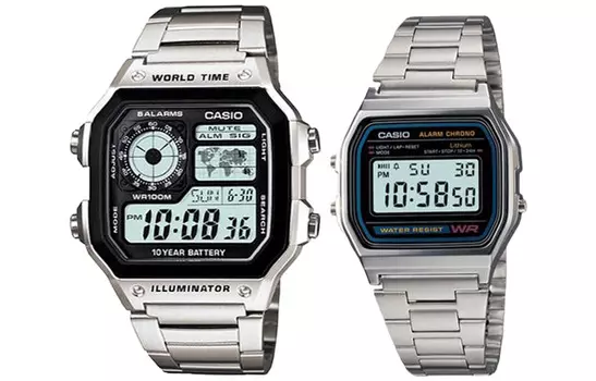 CASIO Часы унисекс парные Table Series 45 мм черные