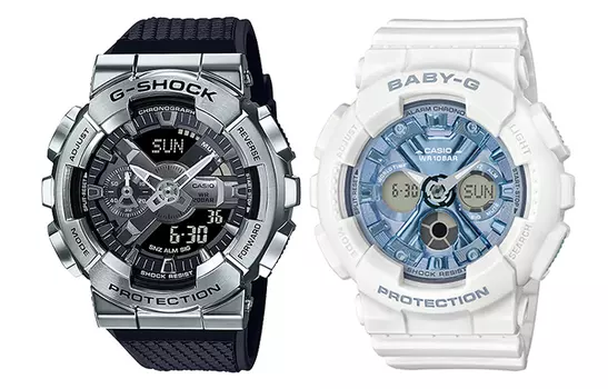 CASIO Часы унисекс парные Table Series Black Watch