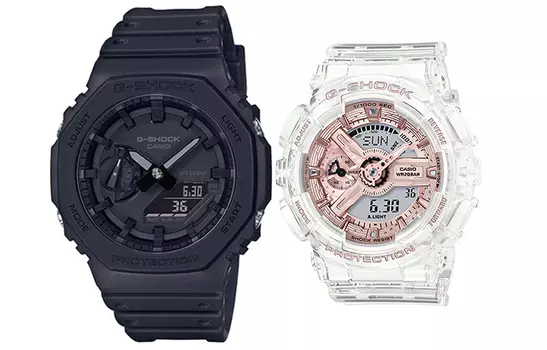 CASIO Часы унисекс парные Table Series Black Watch