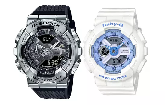 CASIO Часы унисекс парные Table Series Black Watch