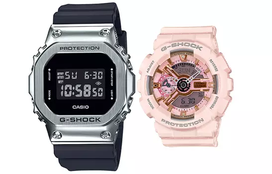 CASIO Часы унисекс парные Table Series Black Watch