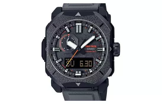 CASIO Часы унисекс PRO TREK европейские/американские, черные PRW6900BF1JF