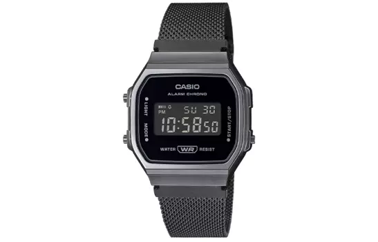CASIO Часы унисекс VINTAGE Series Black A168WEMB-1B