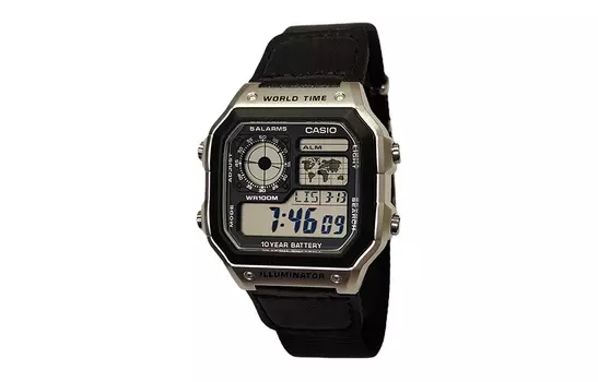 CASIO Часы унисекс YOUTH Black Watch