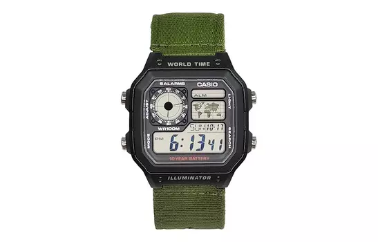 CASIO Часы унисекс YOUTH Black Watch