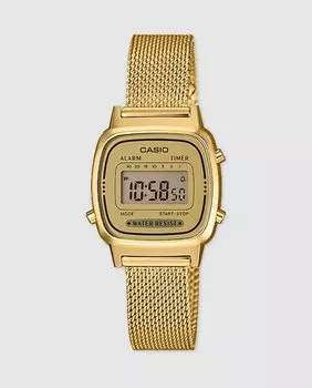 Casio Collection LA670WEMY-9EF Винтажные женские часы из стали Casio, золотой