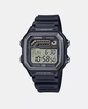 Casio Collection WS-1600H-1AVEF Мужские часы из экологически чистой смолы Casio, черный