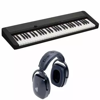 Casio CT-S1 61-клавишная портативная клавиатура с Bluetooth-наушниками Direct Sound CASIO-CT-S1BK