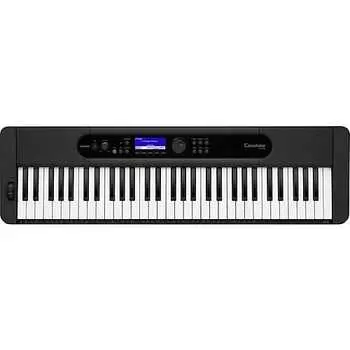Casio CT-S400 - портативная цифровая клавиатура - 61 клавиша / сенсорная - черный CT-S400 - Portable Digital Keyboard - 61 Key / Touch Sensitive -