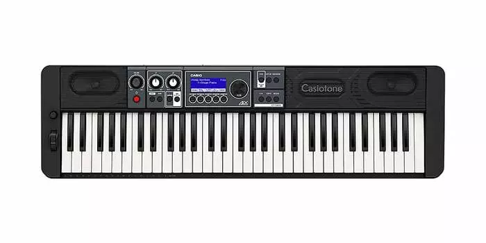 Casio CT-S500 — портативная клавиатура с 61 клавишей — черная