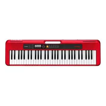 Casio CTS200 61-клавишная портативная клавиатура CasioTone — красная CTS200RD