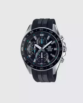 Casio Edifice EFV-550P-1AVUEF Мужские часы из черной смолы, черный