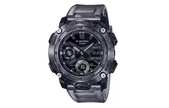 CASIO G-Shock GA2000SKE-8AJF Черные часы